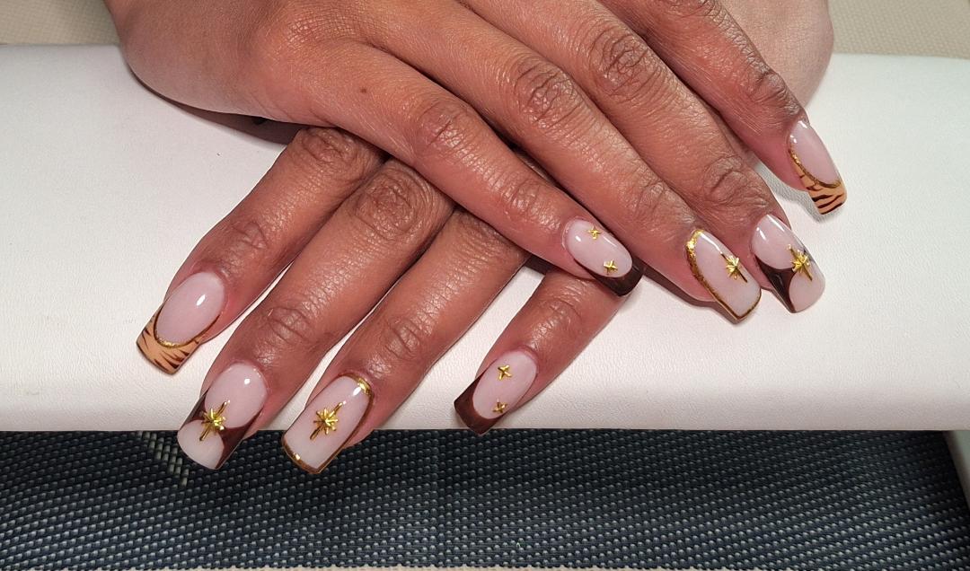 Y2K aura nail set